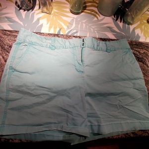 vineyard vines women's 5" teal shorts